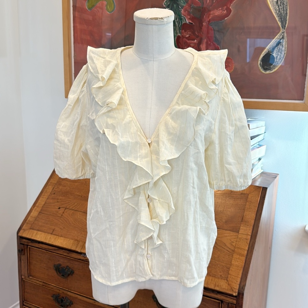 Traffic People Ruffle Top